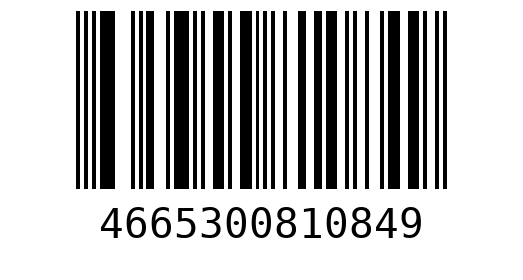 Штрихкод 4665300810849