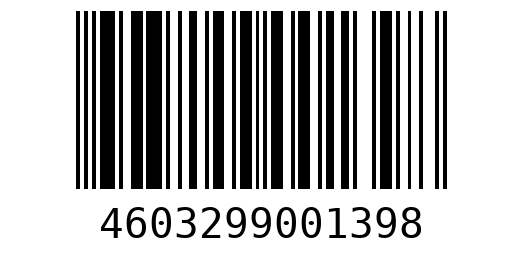 Штрихкод 4603299001398