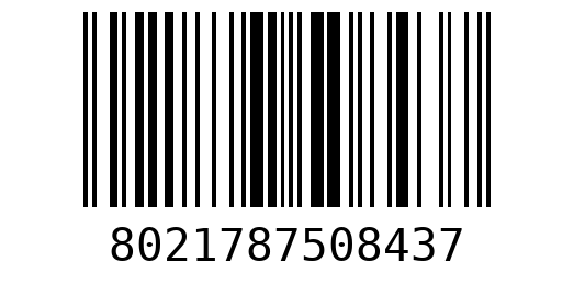 Штрихкод 8021787508437