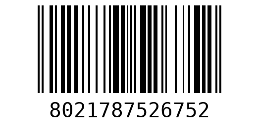 Штрихкод 8021787526752