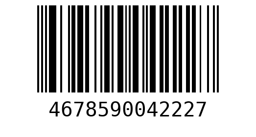 Штрихкод 4678590042227