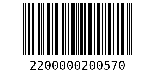 Штрихкод 2200000200570