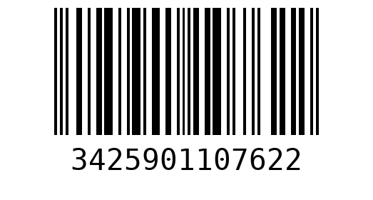 Штрихкод 3425901107622