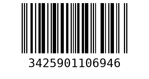 Штрихкод 3425901106946