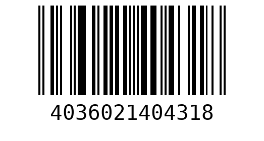 Штрихкод 4036021404318