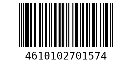 Штрихкод 4610102701574