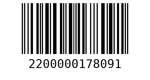 Штрихкод 2200000178091