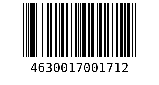 Штрихкод 4630017001712