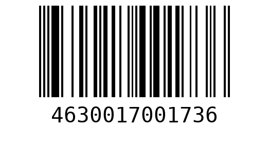 Штрихкод 4630017001736