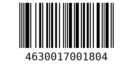 Штрихкод 4630017001804