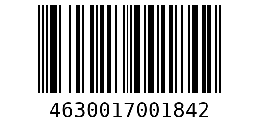 Штрихкод 4630017001842