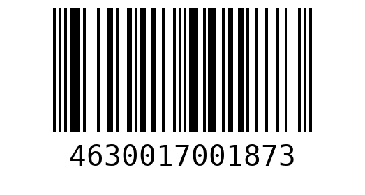 Штрихкод 4630017001873