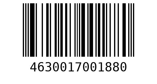 Штрихкод 4630017001880