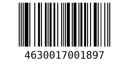 Штрихкод 4630017001897