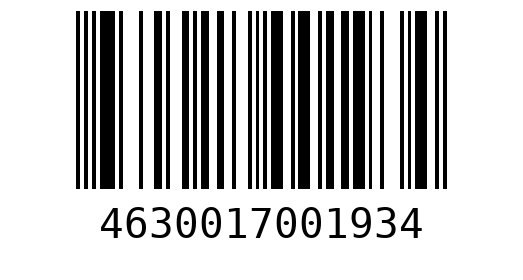 Штрихкод 4630017001934