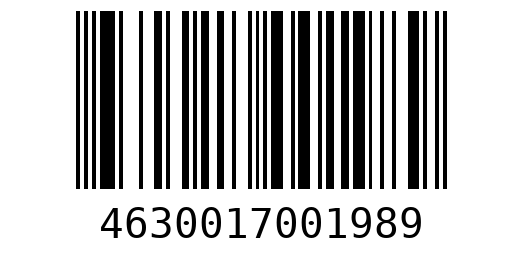 Штрихкод 4630017001989