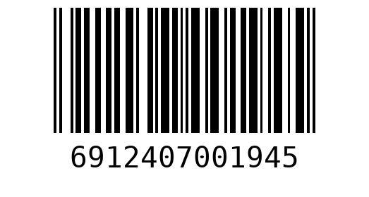 Штрихкод 6912407001945
