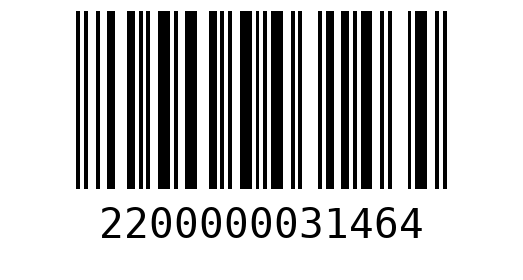 Штрихкод 2200000031464