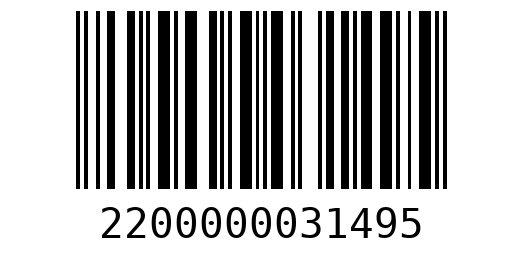 Штрихкод 2200000031495