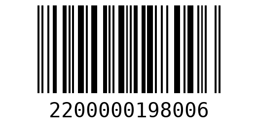 Штрихкод 2200000198006