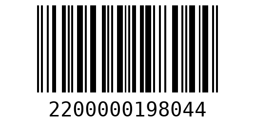 Штрихкод 2200000198044