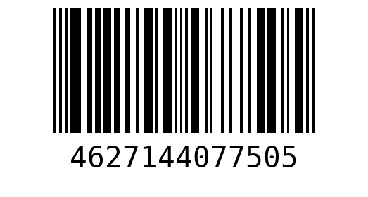 Штрихкод 4627144077505