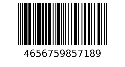 Штрихкод 4656759857189