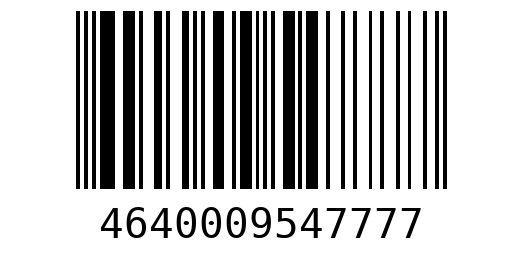Штрихкод 4640009547777