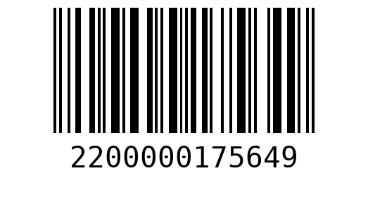 Штрихкод 2200000175649