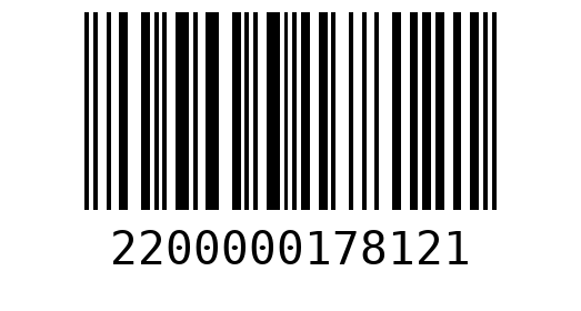 Штрихкод 2200000178121