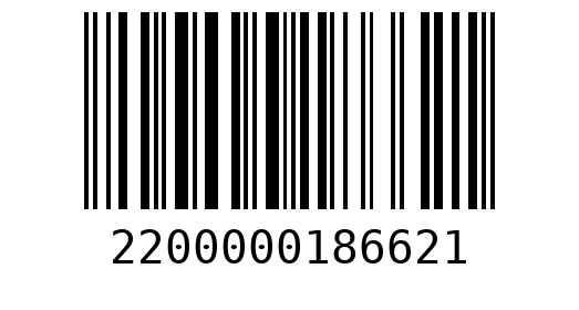 Штрихкод 2200000186621