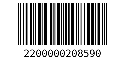 Штрихкод 2200000208590