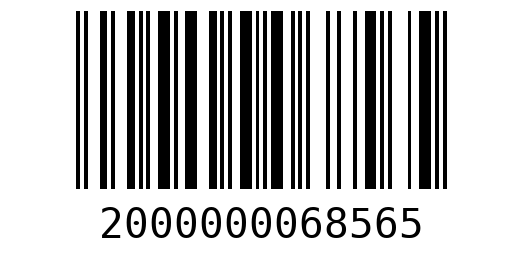 Штрихкод 2000000068565