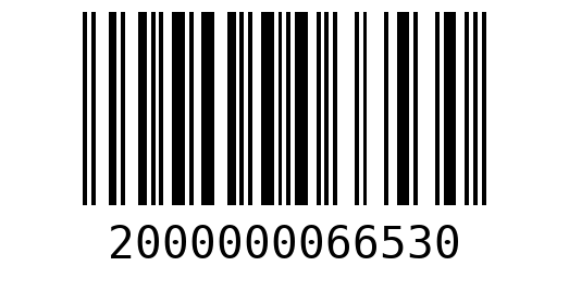 Штрихкод 2000000066530