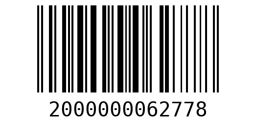 Штрихкод 2000000062778