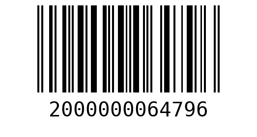 Штрихкод 2000000064796