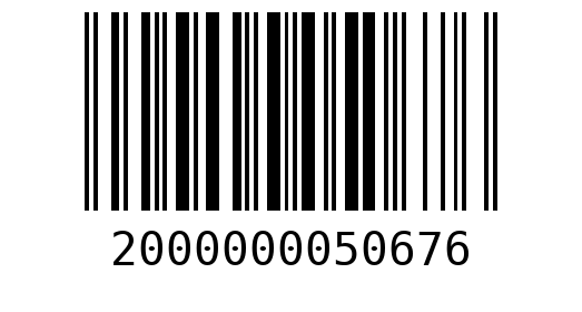Штрихкод 2000000050676