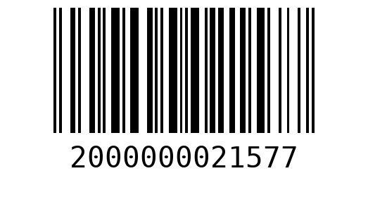 Штрихкод 2000000021577