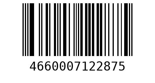 Штрихкод 4660007122875