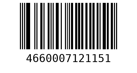 Штрихкод 4660007121151