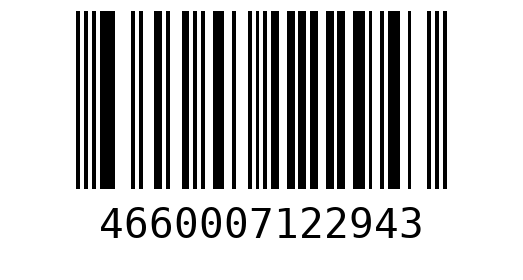 Штрихкод 4660007122943