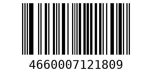 Штрихкод 4660007121809
