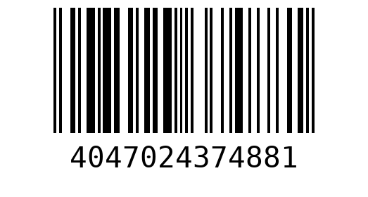 Штрихкод 4047024374881