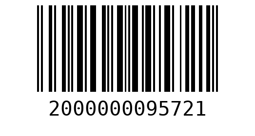 Штрихкод 2000000095721