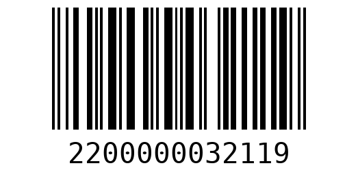 Штрихкод 2200000032119