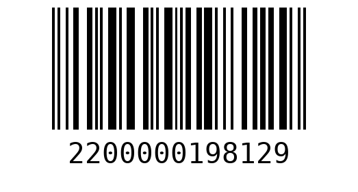 Штрихкод 2200000198129