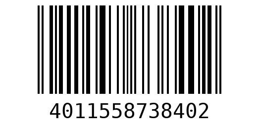 Штрихкод 4011558738402