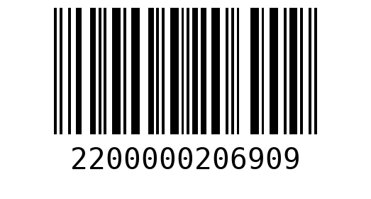 Штрихкод 2200000206909