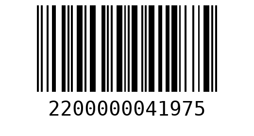 Штрихкод 2200000041975