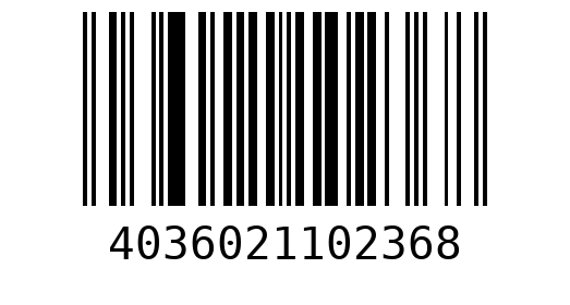Штрихкод 4036021102368